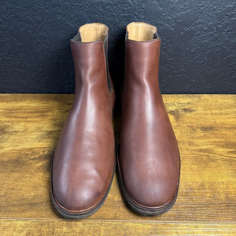 Clarks Clarkdale Gobi 261362517075‎ Brown Leather Chelsea Boots Mens 8.5M